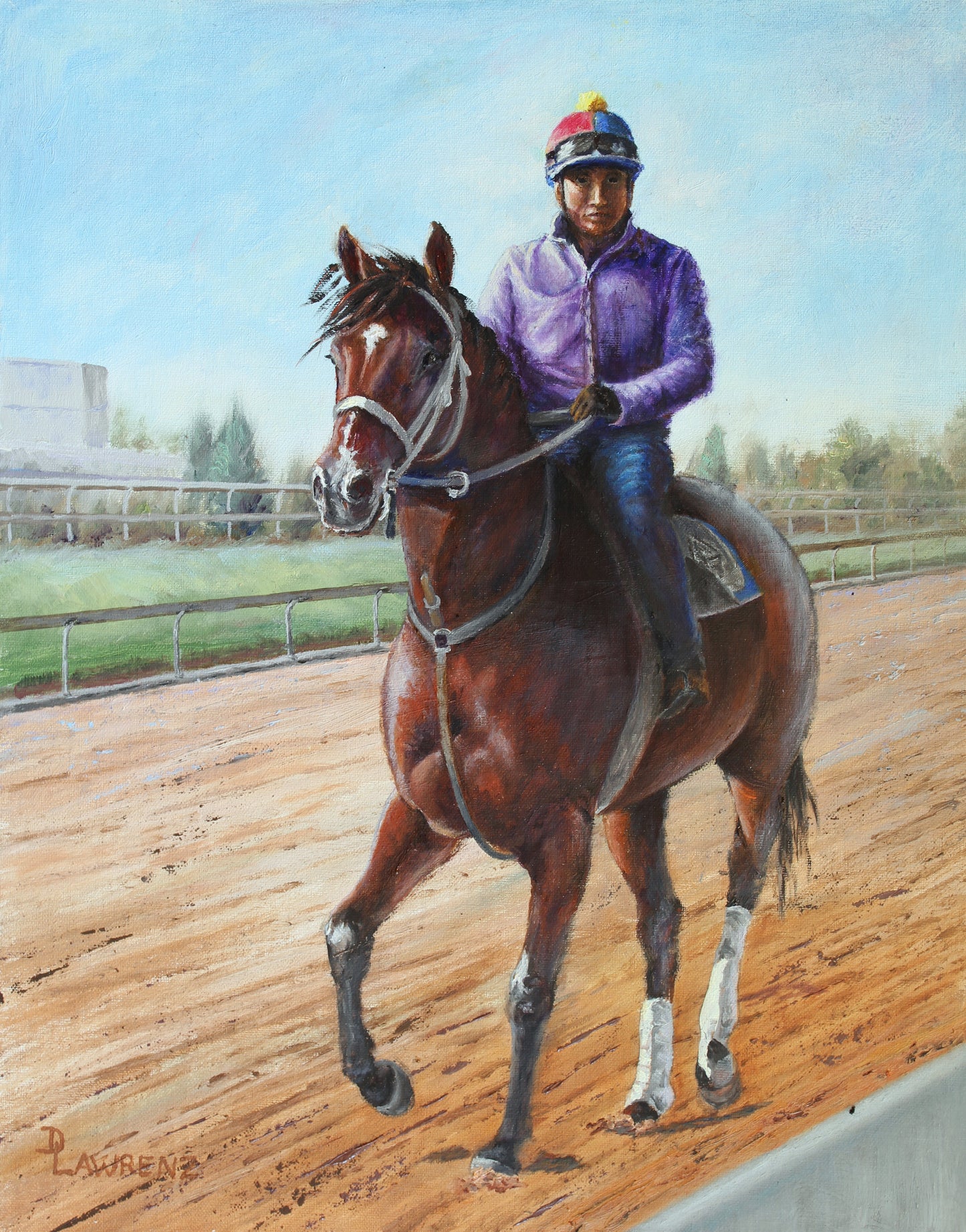 Morning Workout - Diane Lawrence Smith