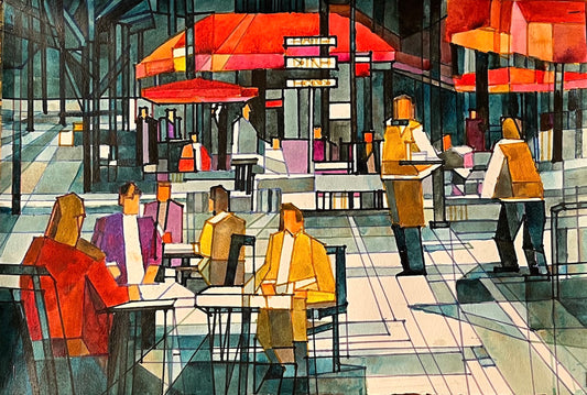 Dining Al Fresco - Marilynne Bradley