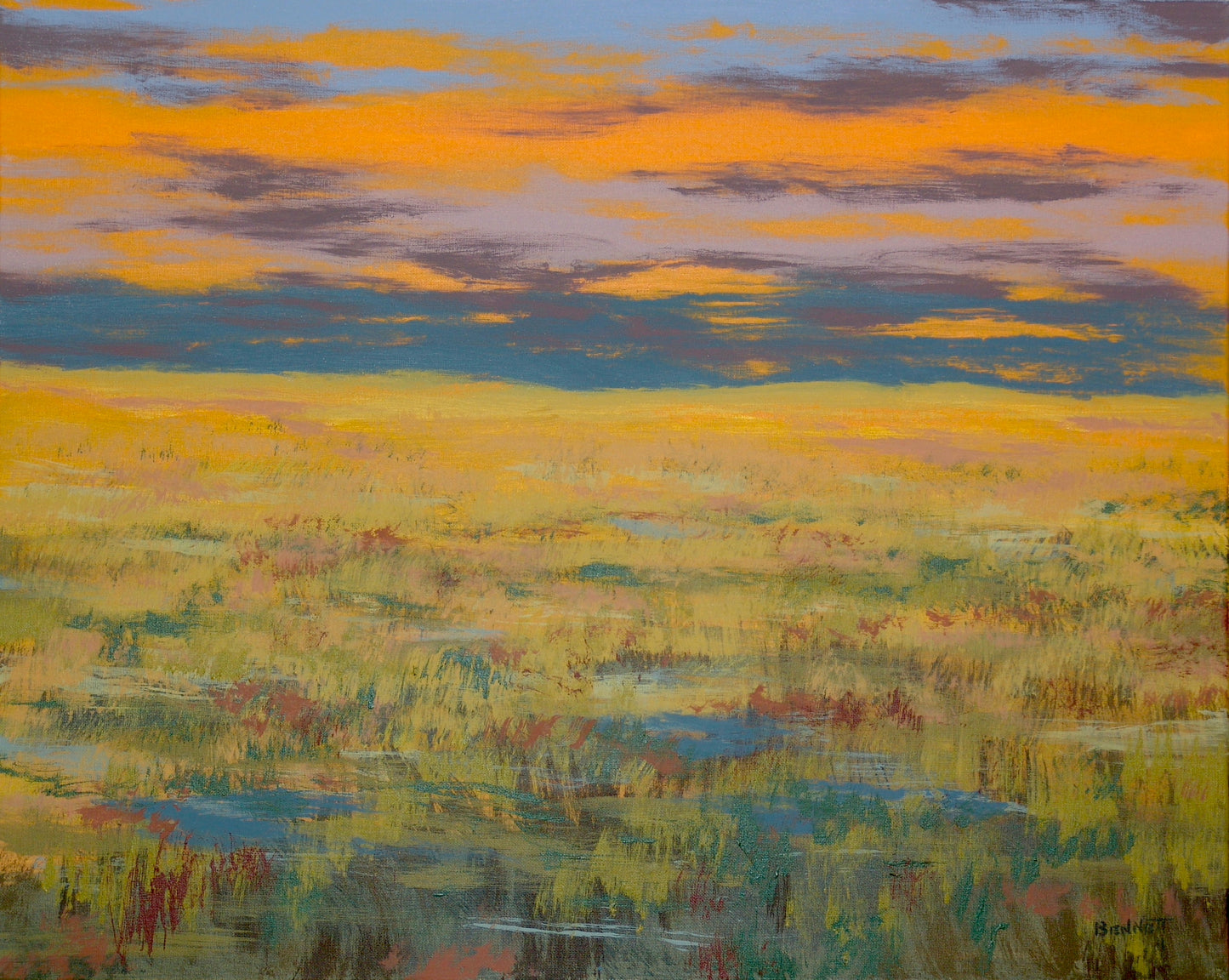 Flint Hills Abstract No. 1 - Randall Bennett