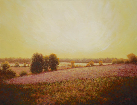 Cornfield After Harvest - Randall Bennett