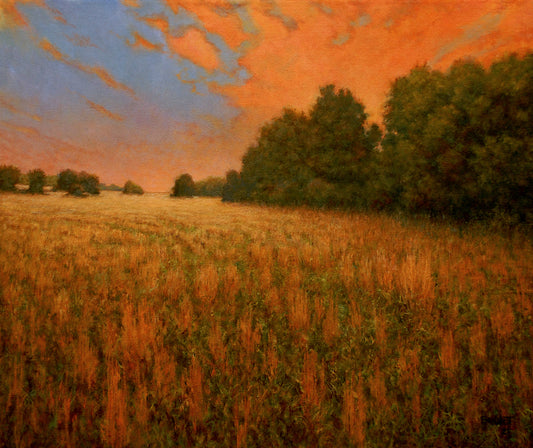 Little Bluestem at Twilight - Randall Bennett