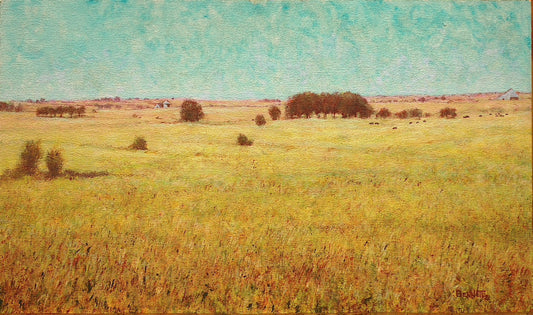Distant Corn Bin - Randall Bennett