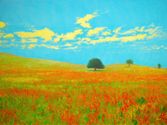 Three Trees on the Prairie - Randall Bennett