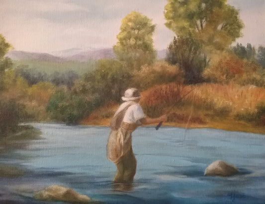 At the Fishing Hole - Hope Just