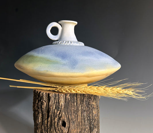 1347 Kansas Prairie Flat Jug - Denise Irwin