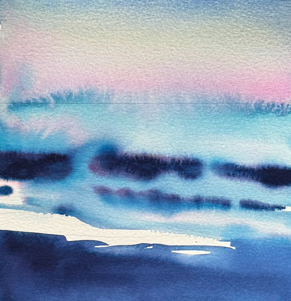 Night Beach #3-Rose Manning
