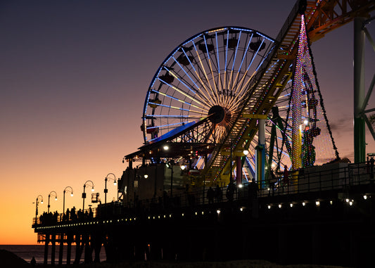 McManamey - Santa Monica Pier at Christmas