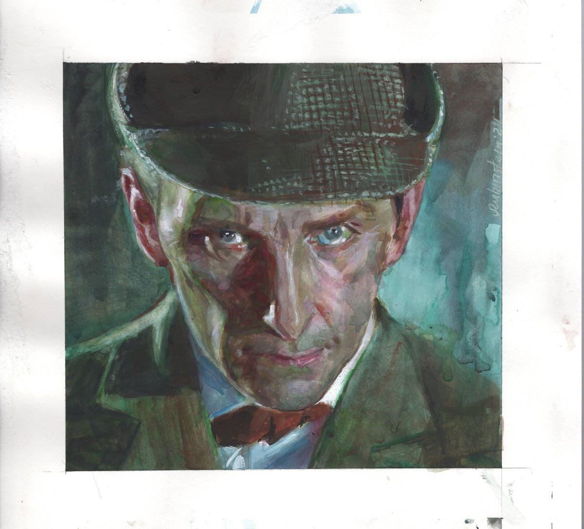 Sherlock in Flat Cap-Josef Rubinstein