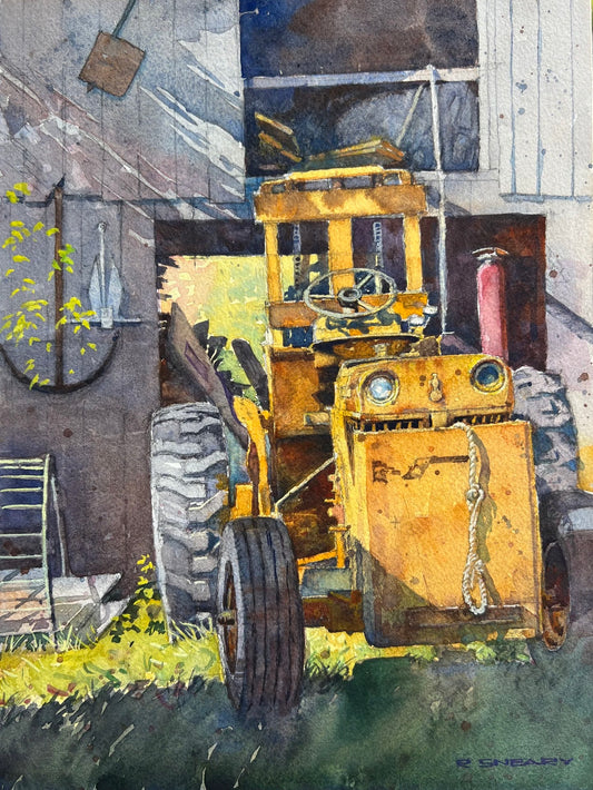 Yellow Tractor - Richard Sneary