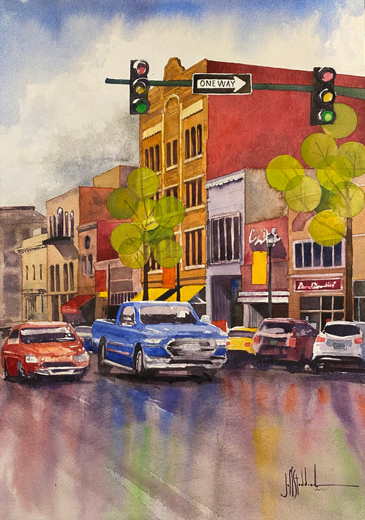 Tejon in the Rain - Jeff Stoddard